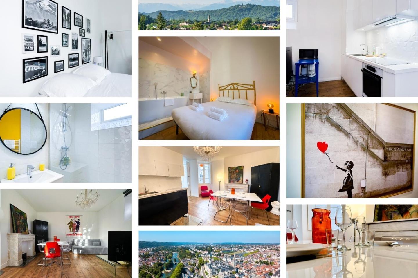 Superbe Appartement Hypercentre - L'Artistique Pau Esterno foto